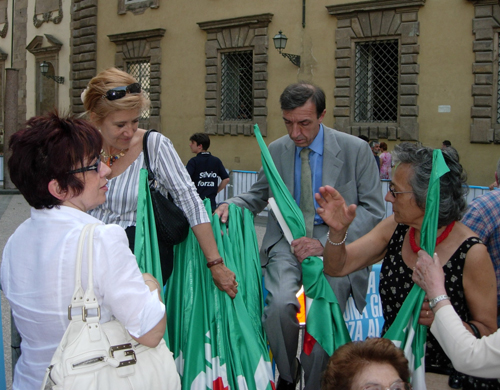 A Lucca da Berlusconi