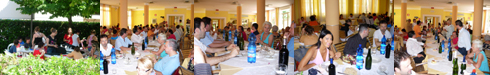 I Consiglieri comunali a pranzo al mare con i ragazzi dell’Aias. Ronchi 11 luglio 2008.