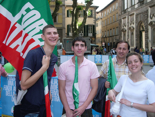 I giovani di Forza Italia