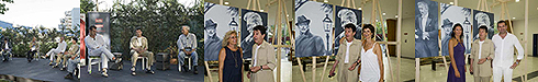 Inaugurata la mostra di Montesano. Torre del Lago, luglio 2009